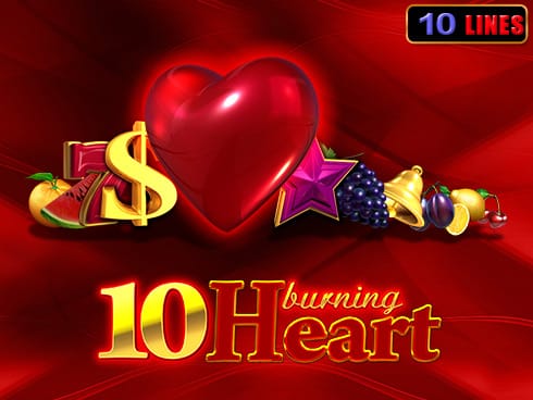10 Burning Heart icon
